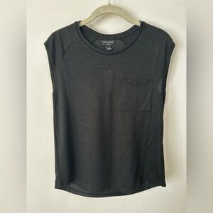 Banana Republic Dark Gray Sleeveless Top
